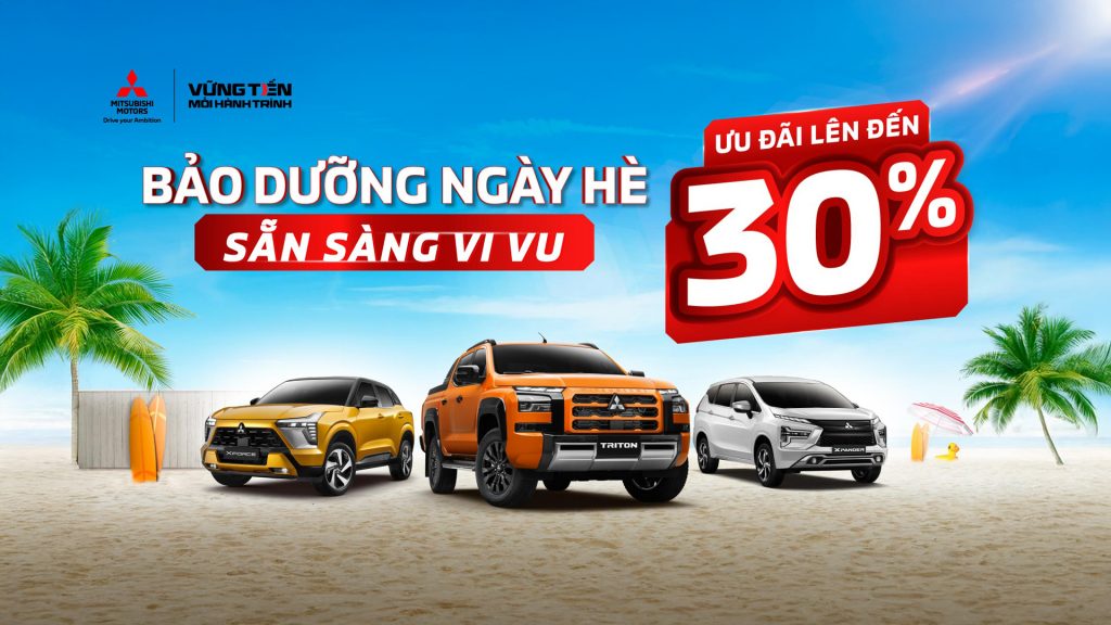 CHƯƠNG TRÌNH ƯU ĐÃI CHO KHÁCH HÀNG BẢO DƯỠNG XE HÈ 2025